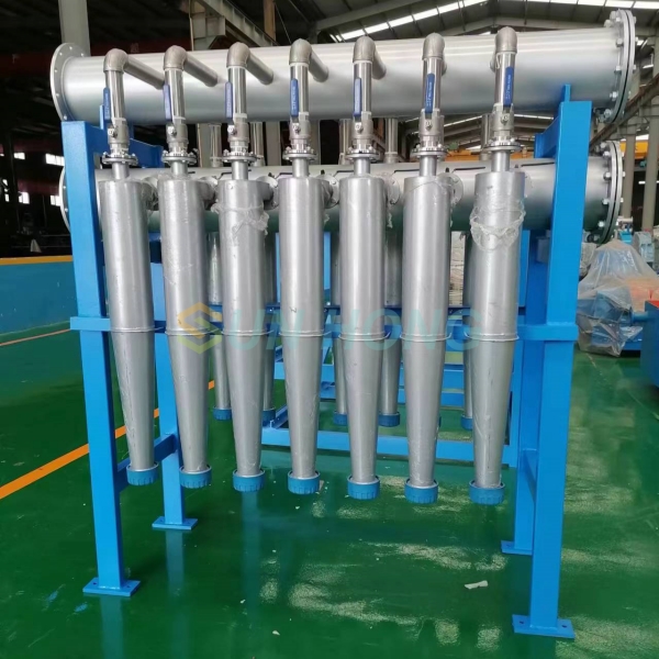 Impureza de pulpa de papel que elimina el limpiador de densidad de baja consistencia