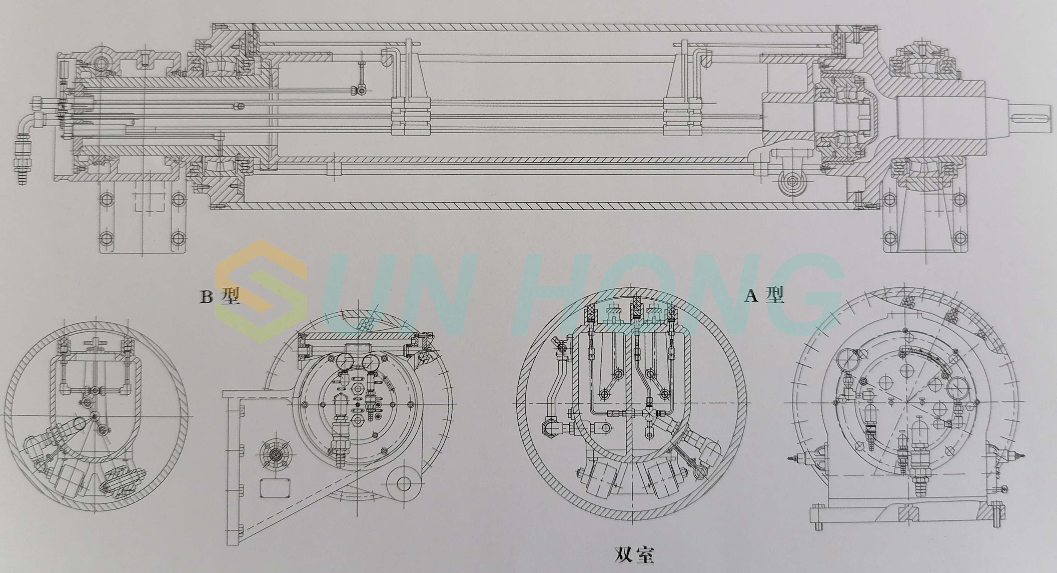 Dibujo de rollo de sofá de succión