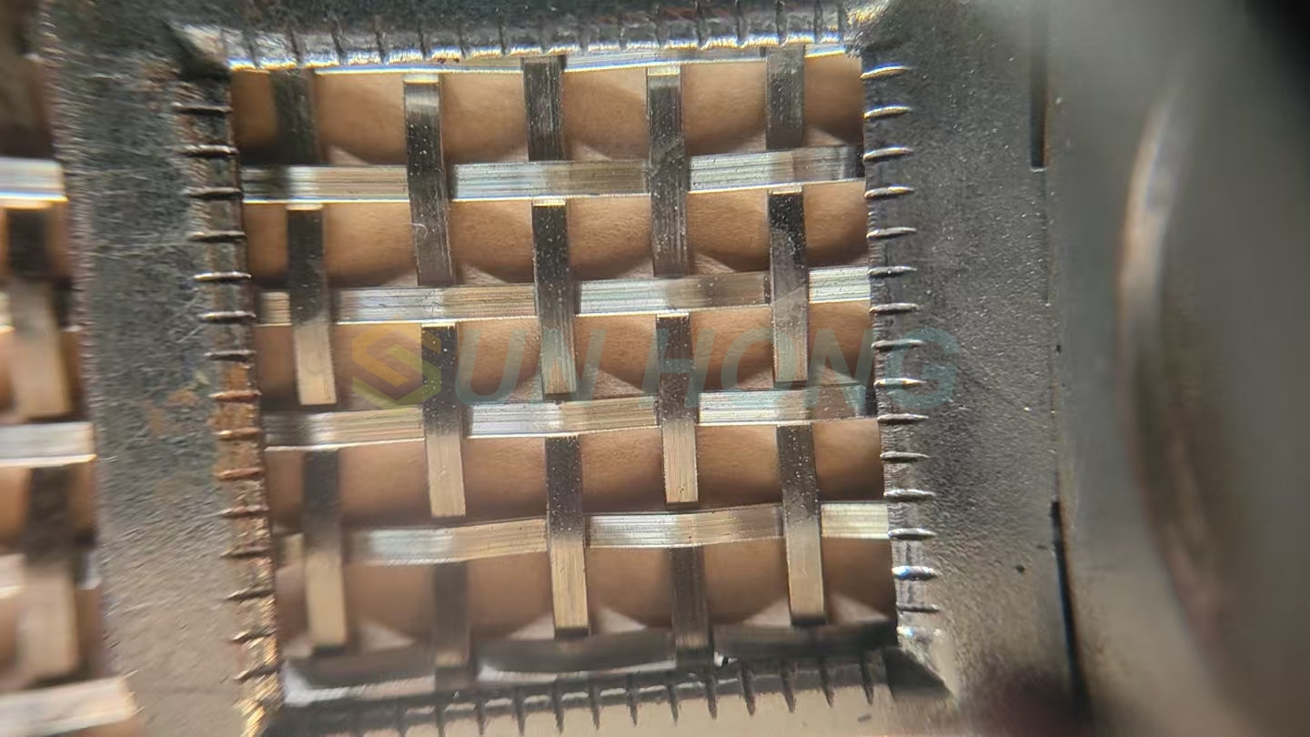 malla de alambre de acero inoxidable para la industria del fibrocemento