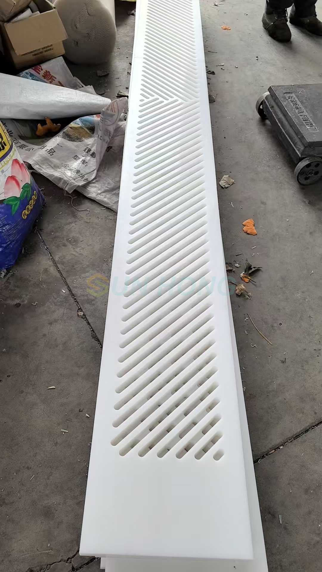 Cubierta de la caja de succi&oacute;n de UHMWPE