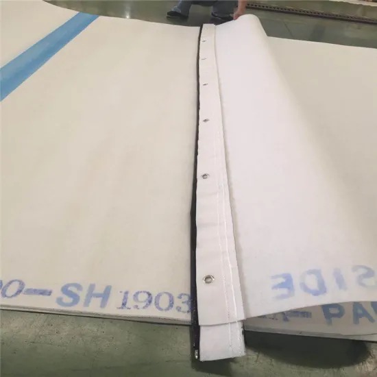 Fieltro de costura de la máquina de fabricación de papel