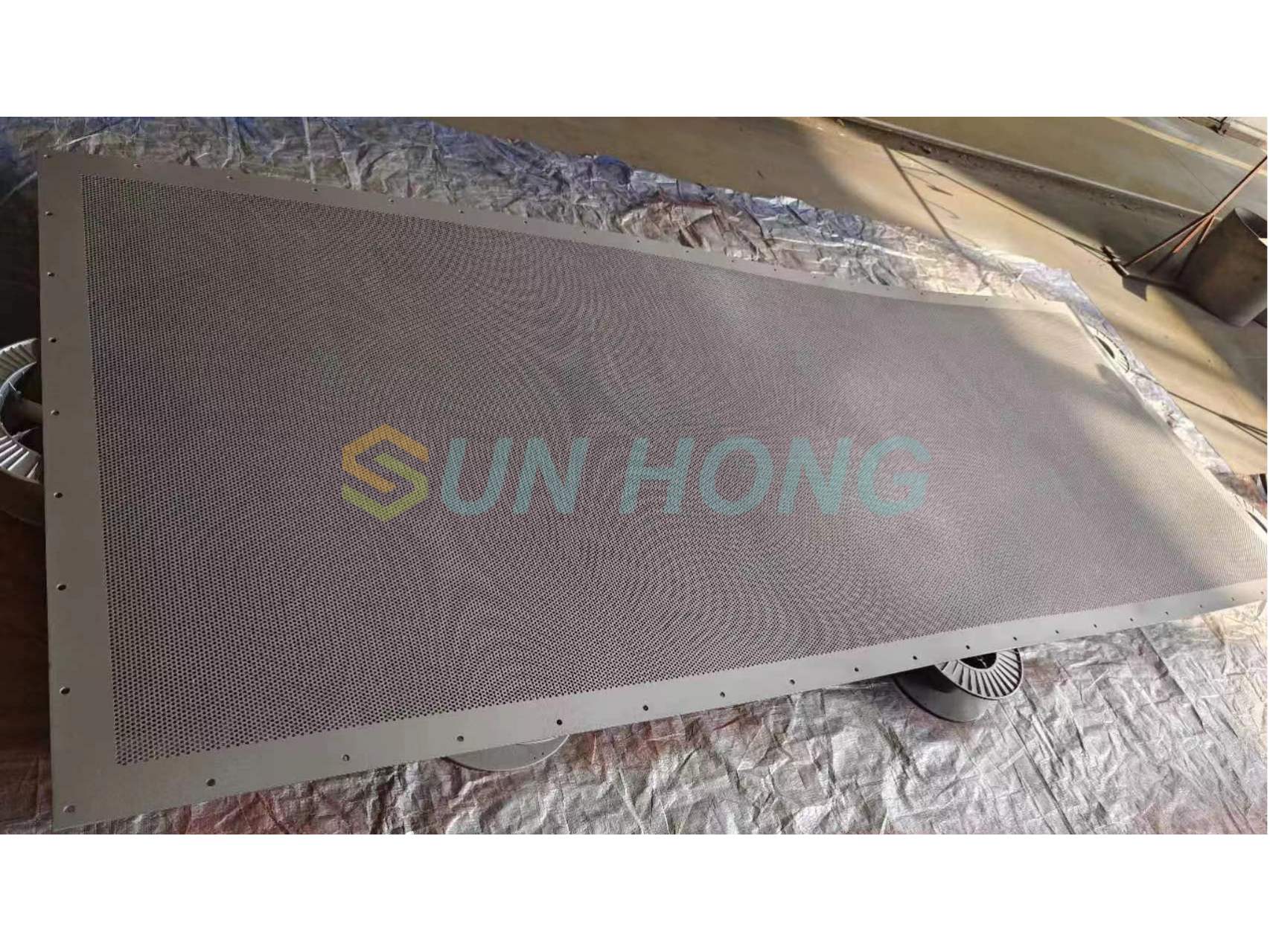 Pulpa de papel que fabrica placa de pantalla vibratoria
