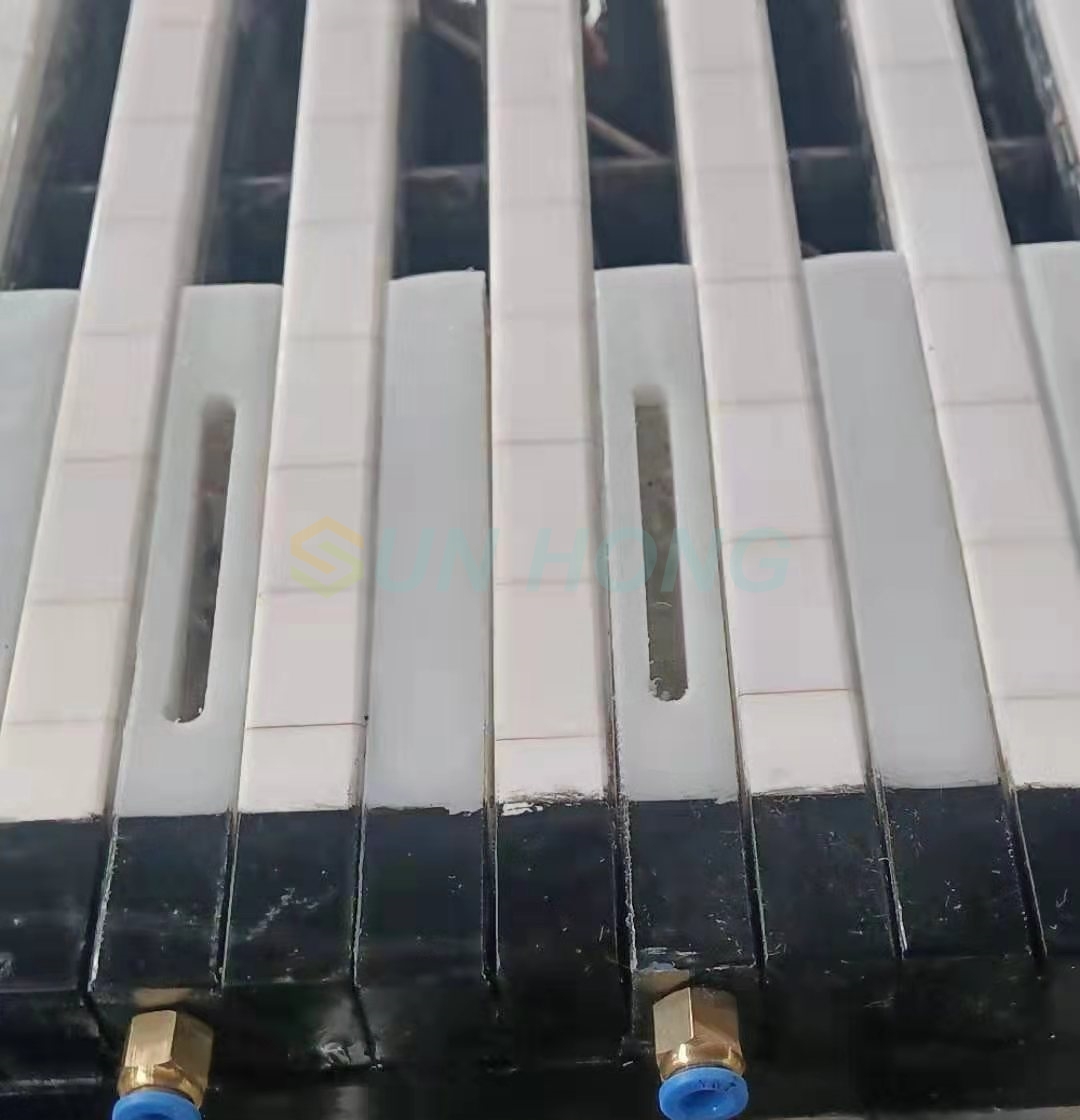 Máquina de papel Elemento de desagüe de cerámica