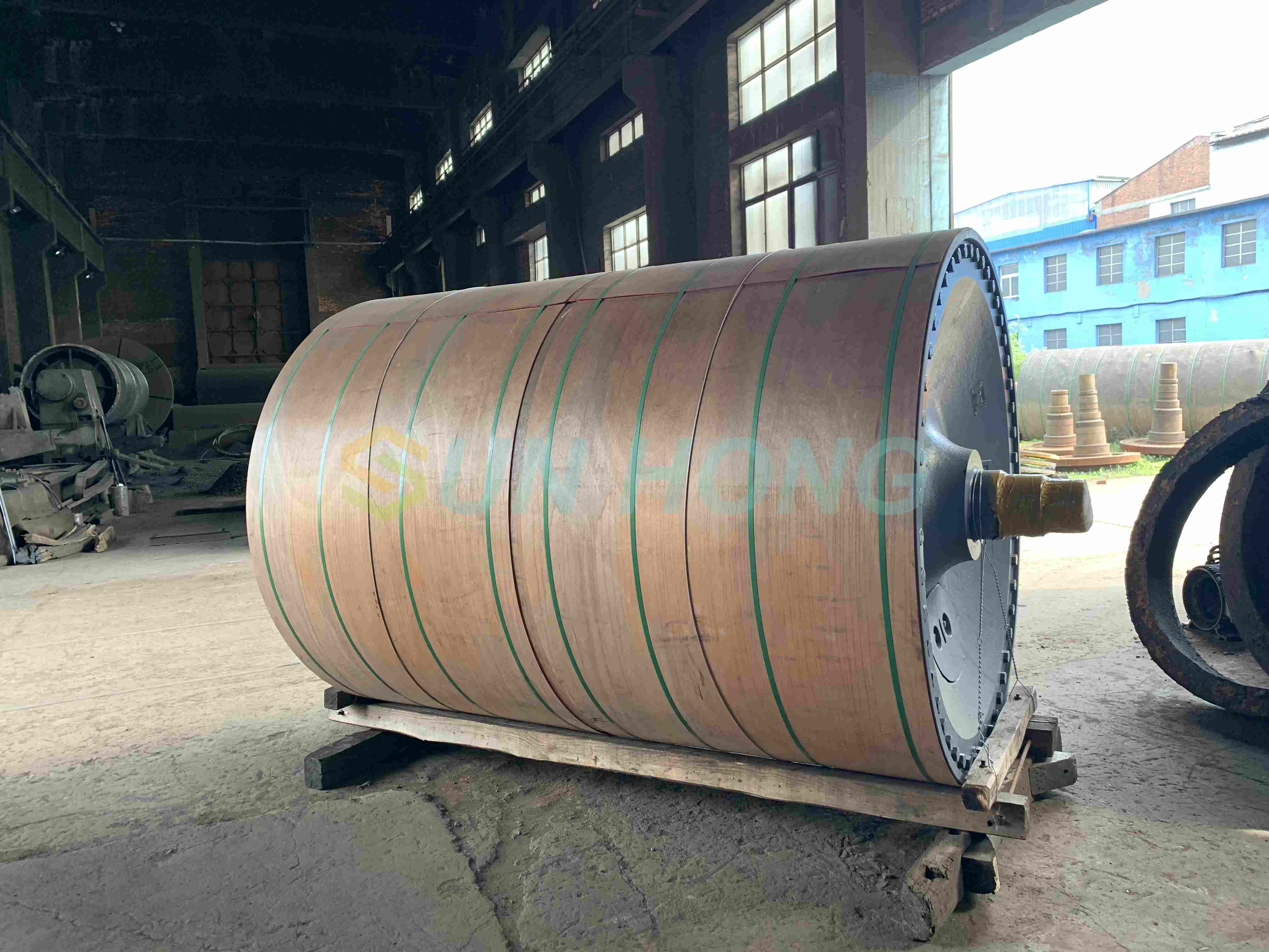 Paper Machine Steel chapado y cilindro de secador de hierro fundido