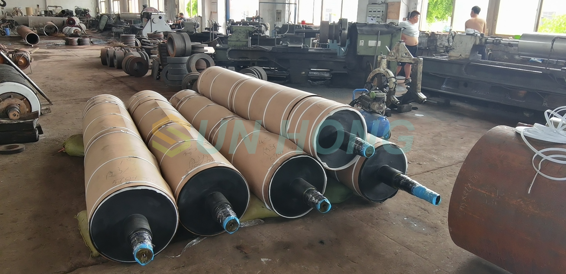 Sección de formación de máquinas de papel rollo de seno