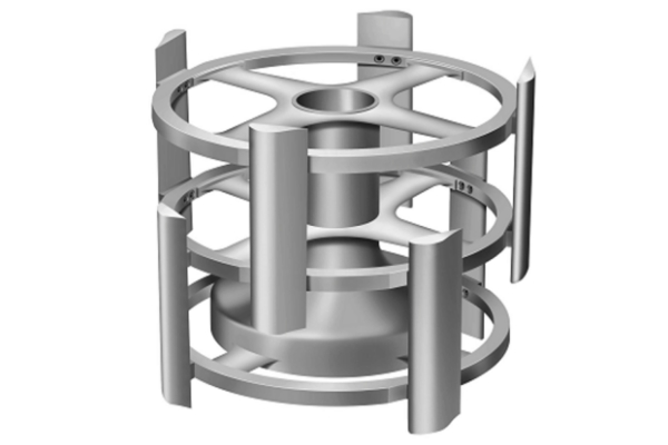 rotor de la pantalla de aluminio