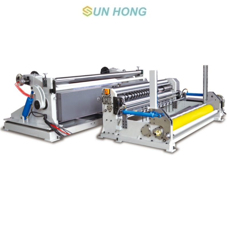 Máquina de corte de rebobinado de papel corrugado de Kraft