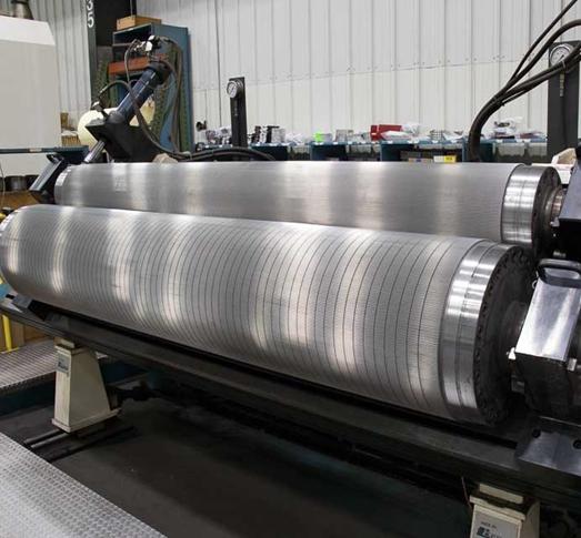Línea de producción de papel corrugado Rollo corrugado