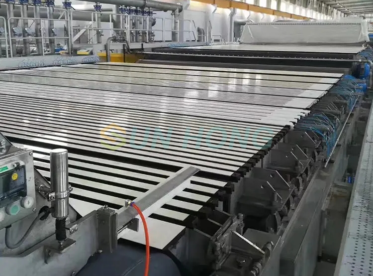 Elemento de desagüe de la máquina de papel