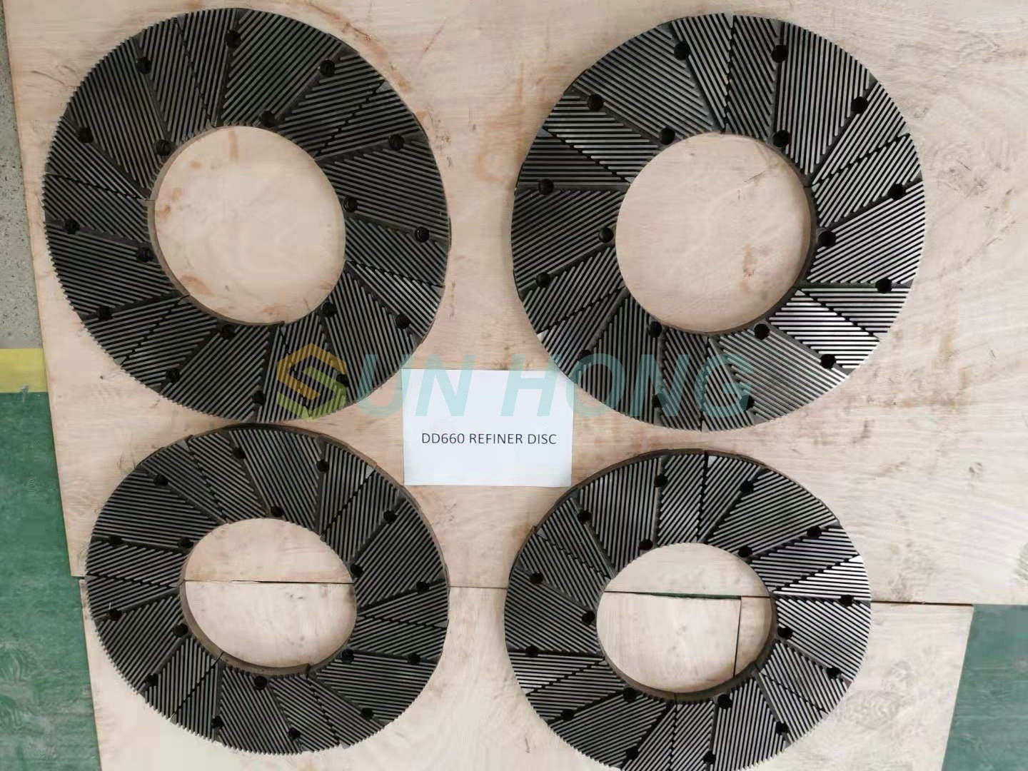Placa de disco de Andritz Refiner para la industria de la pulpa de papel