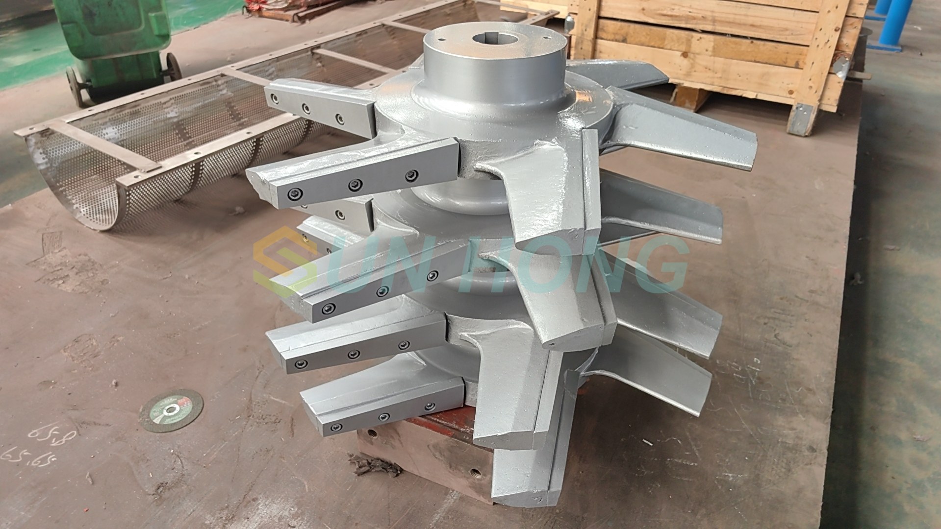 Rotor de pulper hydra de la máquina de pulpa de papel