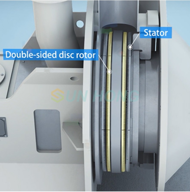 refinador de doble disco