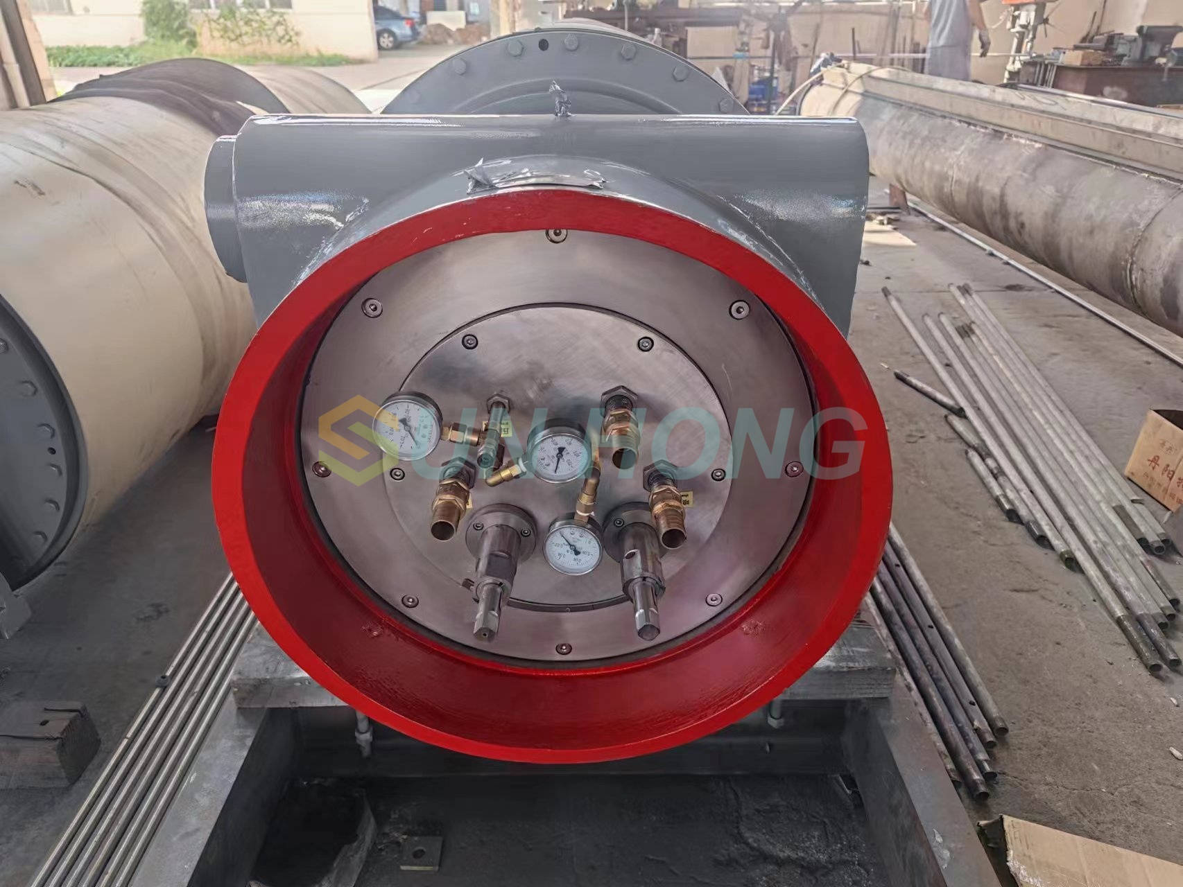 Paper Machine Vacuum Suction Press Roll Roll Roll