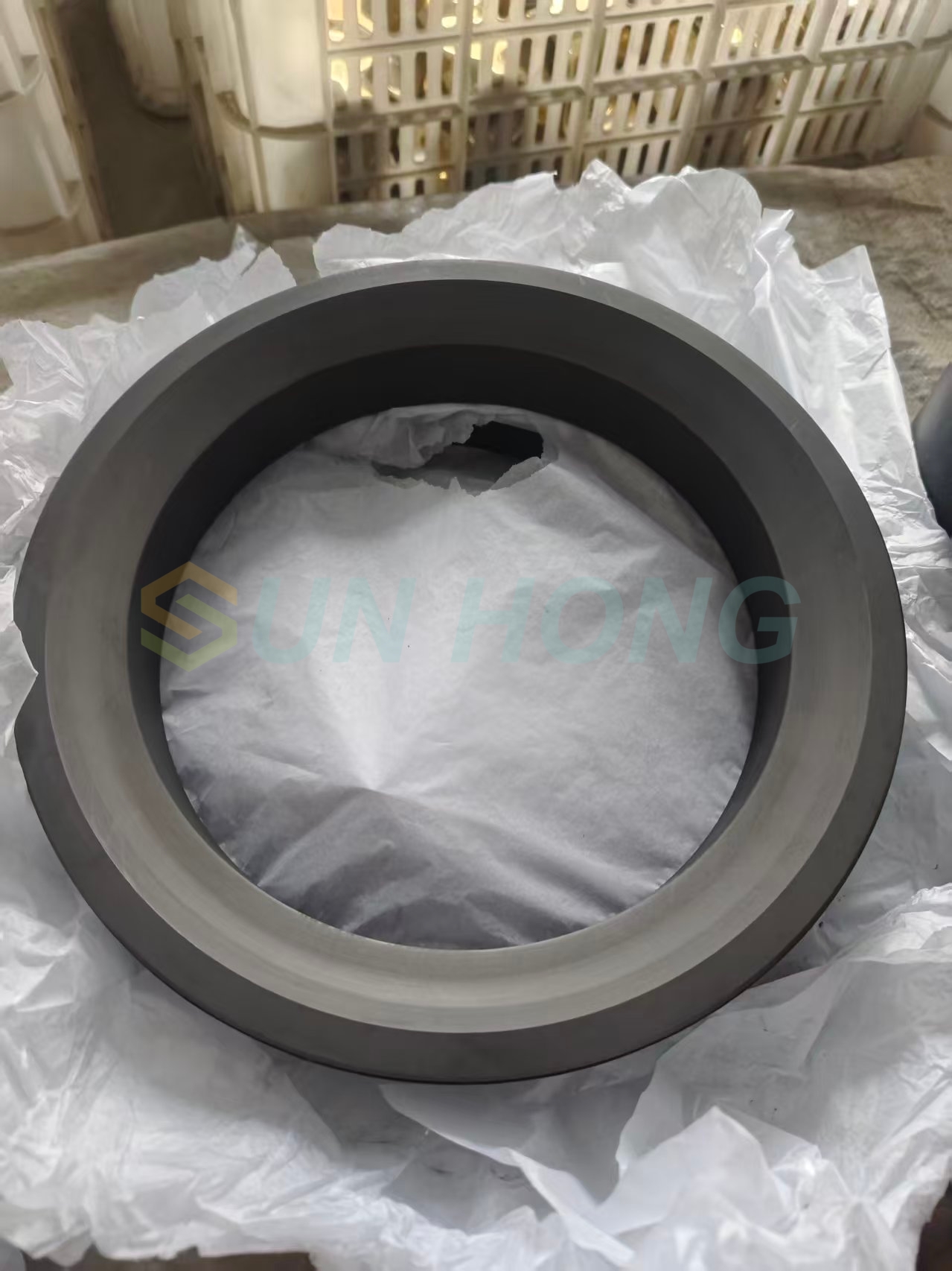 Anillo de grafito para junta rotativa