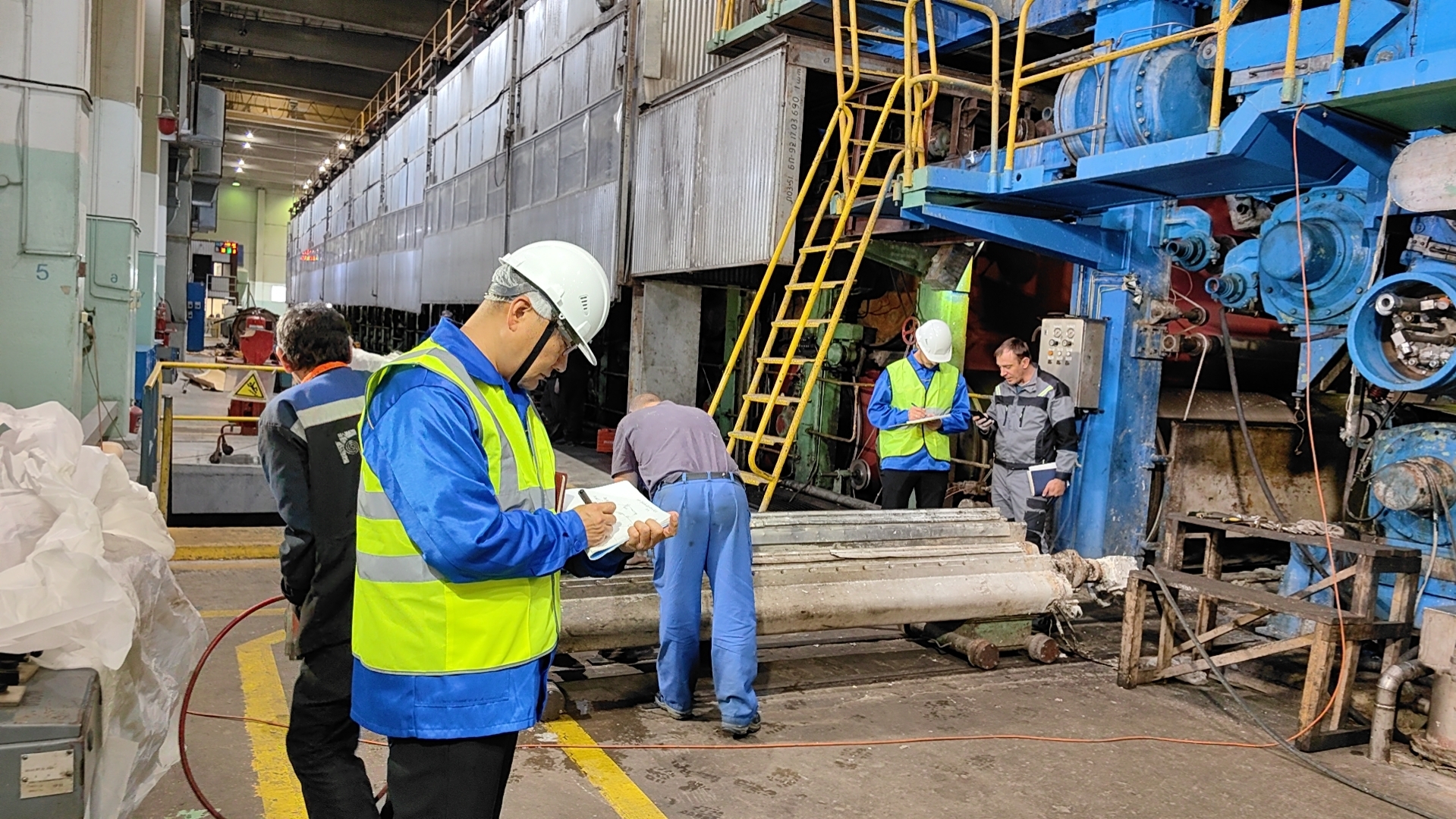 Visitar la fábrica de clientes
