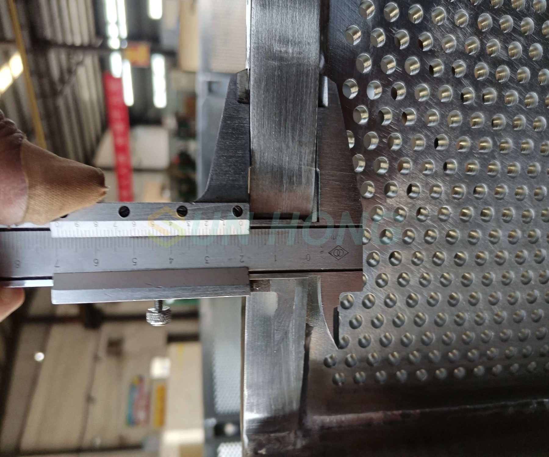Canasta de pantalla de agujero perforado de la máquina de detección de pulpa de papel