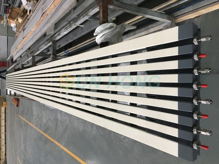 Paper Machine Deguining Elemento de cerámica de formación de cerámica