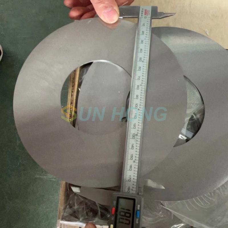 Hoja circular de la máquina de brotes de cartón corrugado