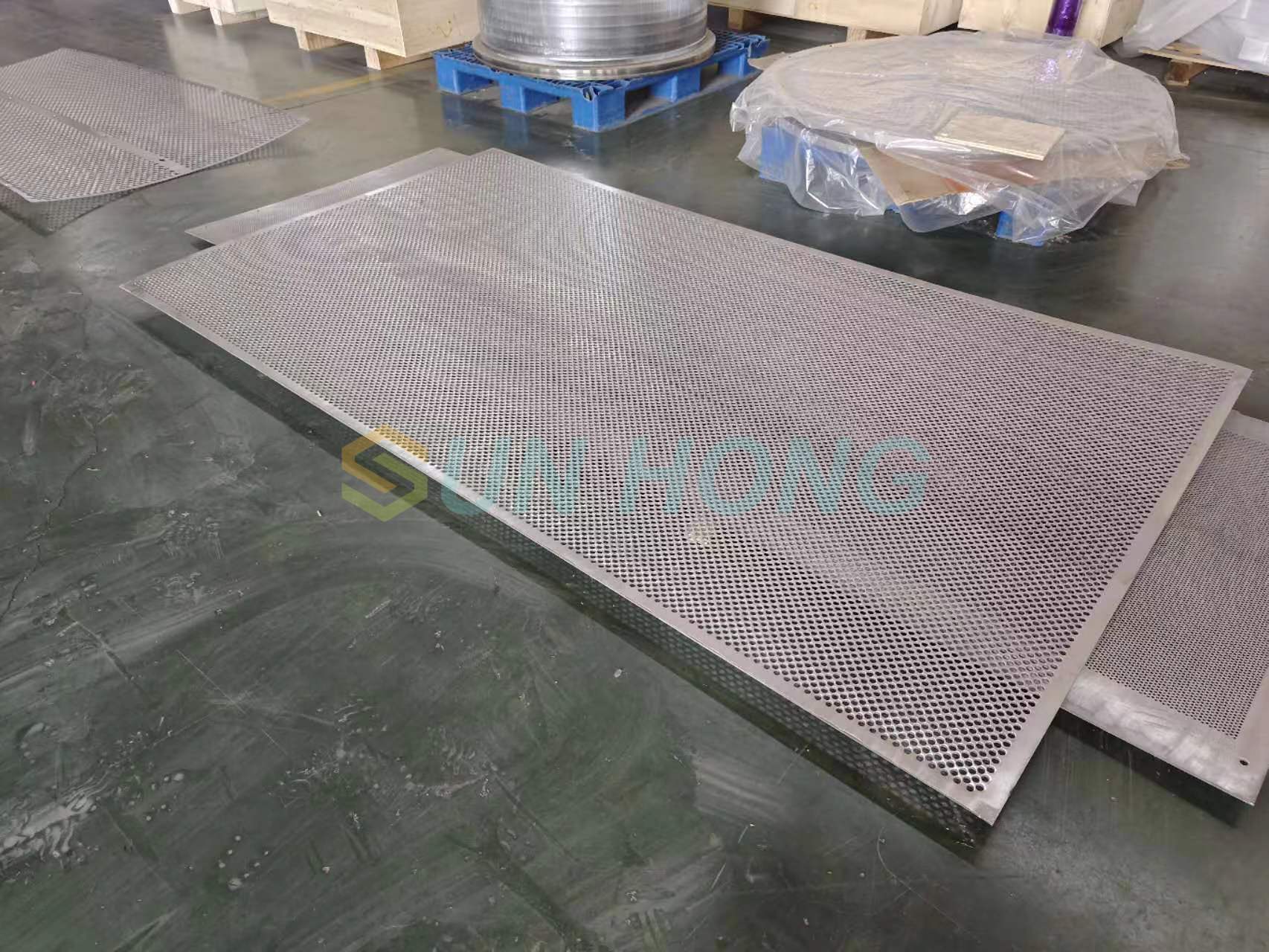Pulpa de papel que fabrica placa de pantalla vibratoria