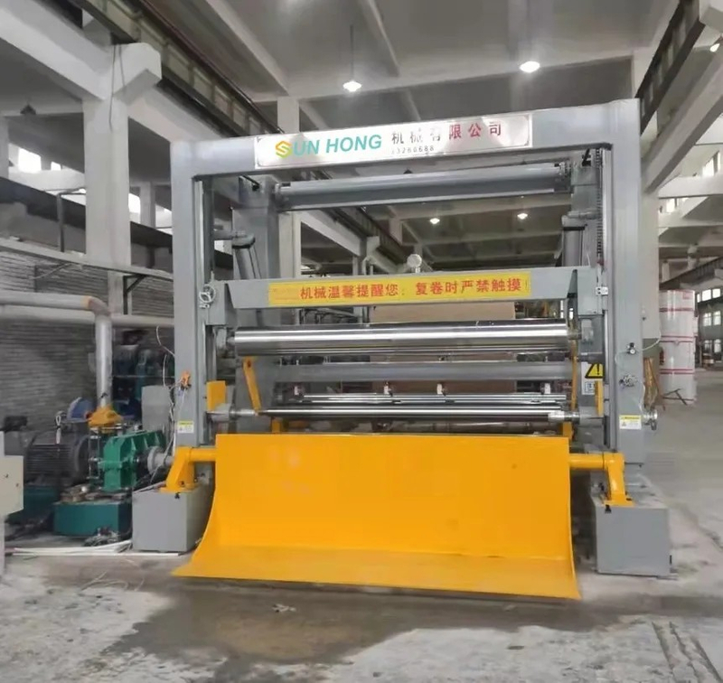 Rewinder para hacer papel