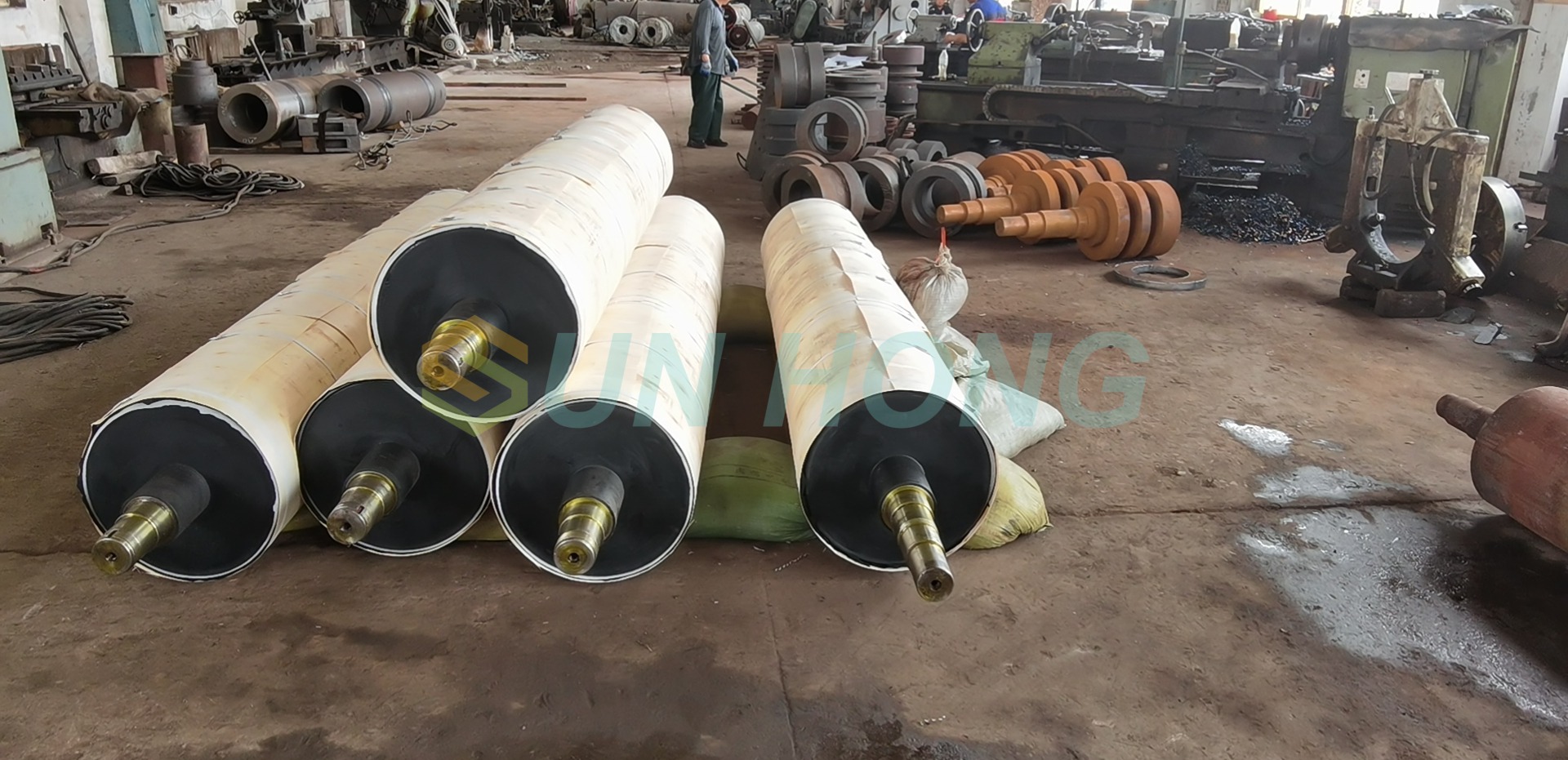 Sección de formación de máquinas de papel rollo de seno