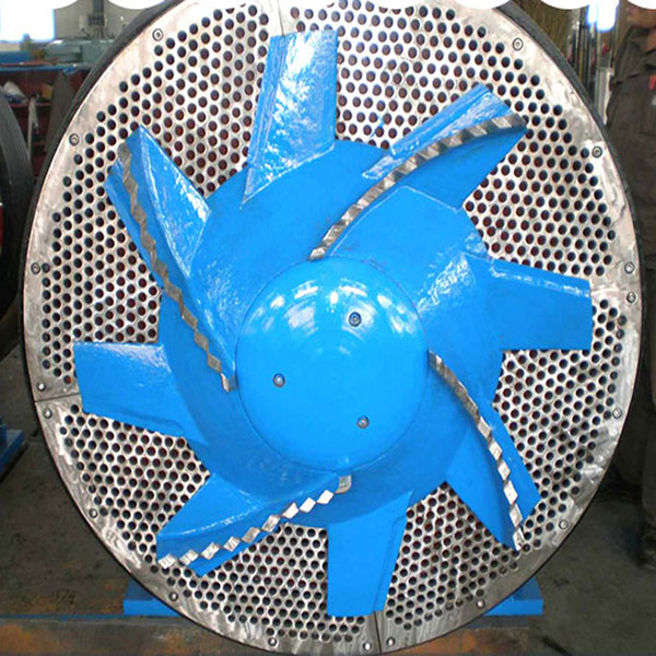 Rotor de pantalla Hydrapulper de acero inoxidable