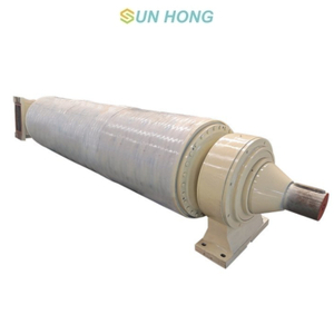 Máquina de papel Vacuum Suction Suction Hole Blind Groove Roll