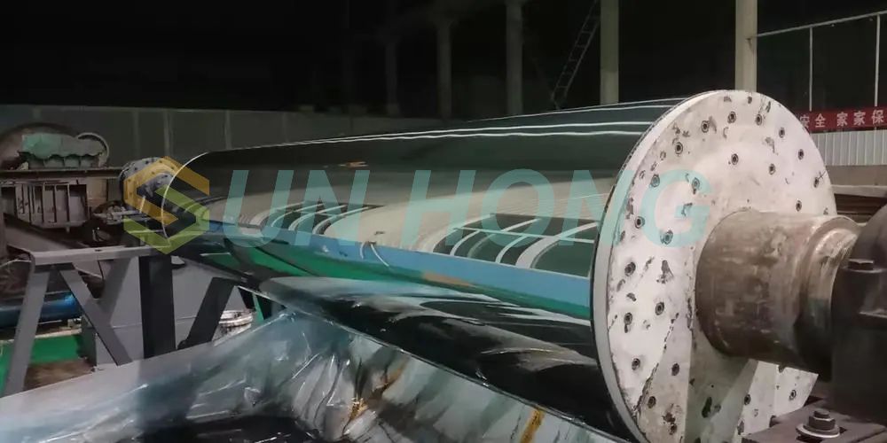 Máquina de papel Rollo de calendario duro suave