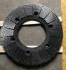Placa de refinador para refinador de doble disco