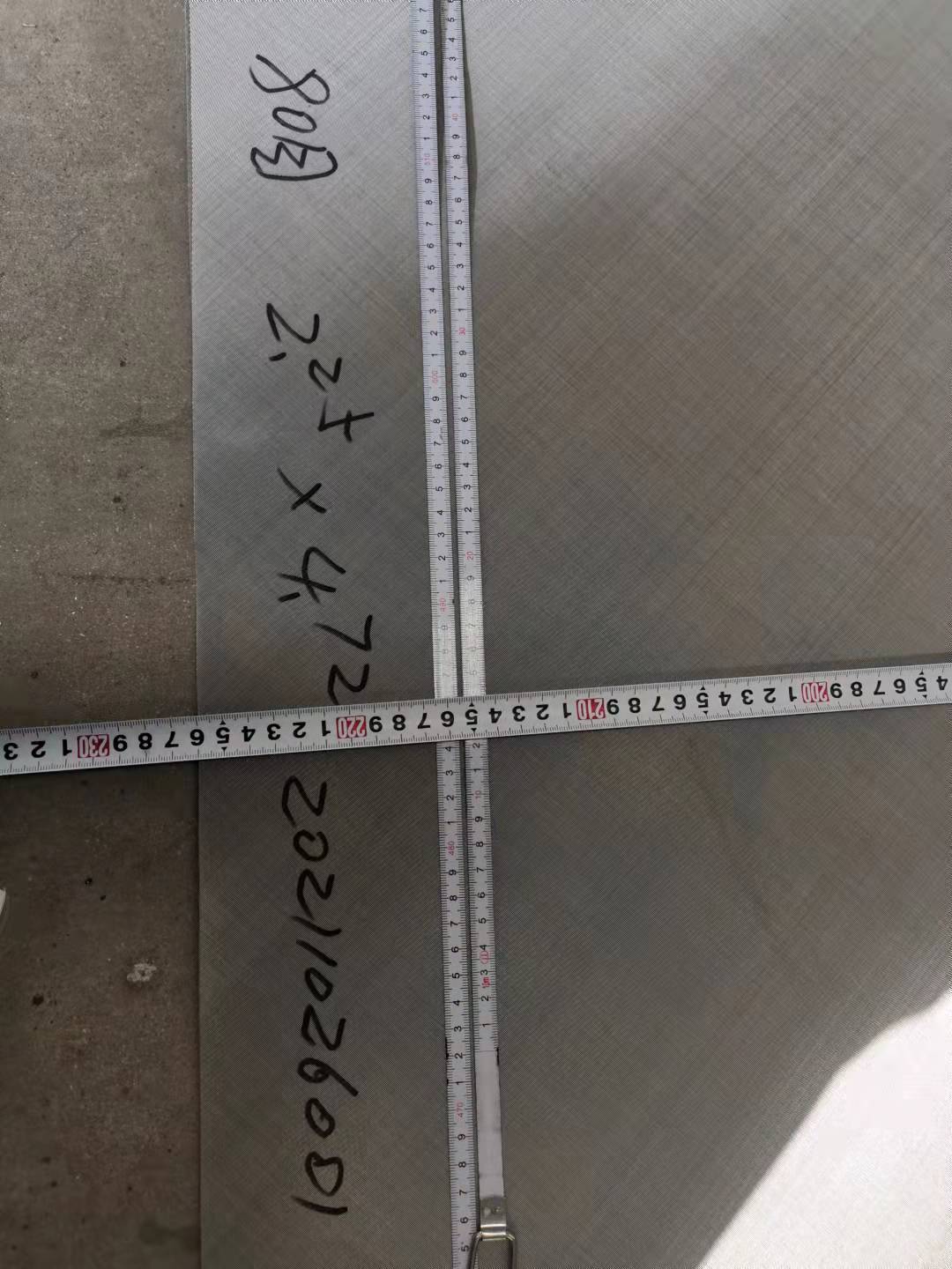 Malla de alambre de acero inoxidable de Shell sin fin de cubierta diagonal para molde cilíndrico